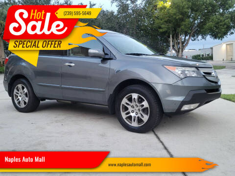 2008 Acura MDX for sale at Naples Auto Mall in Naples FL