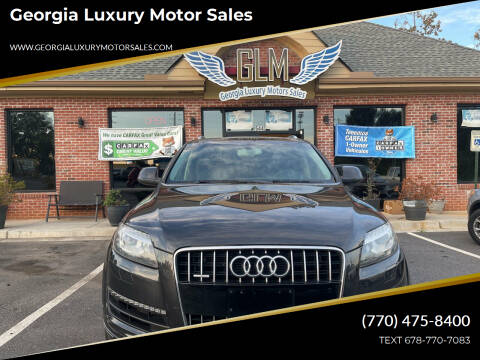 2014 Audi Q7 for sale at Georgia Luxury Motor Sales in Cumming GA