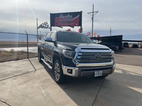 2018 Toyota Tundra for sale at REVELES USED AUTO SALES in Amarillo TX