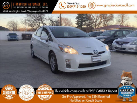 2010 Toyota Prius for sale at G-Inspired Automall, LLC. in Washington IL