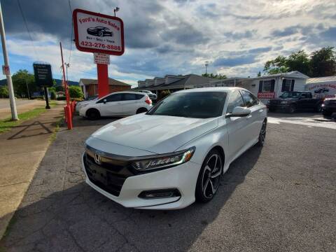 2019 Honda Accord for sale at Ford's Auto Sales in Kingsport TN