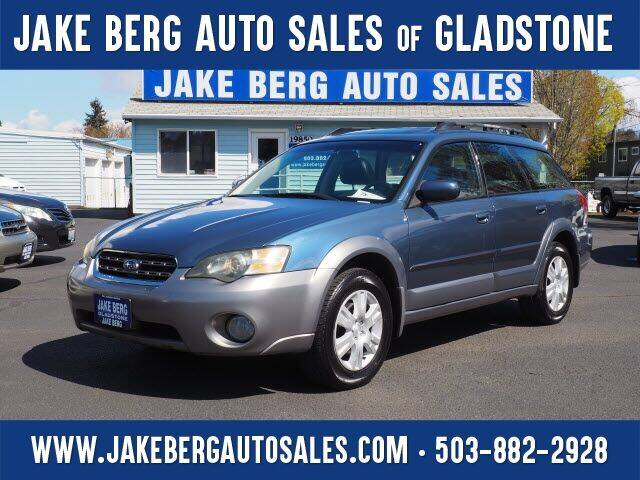 2005 Subaru Outback for sale at Jake Berg Auto Sales in Gladstone OR