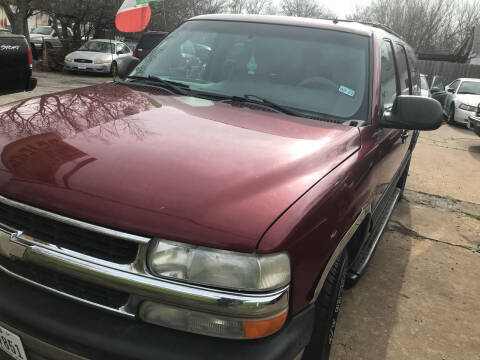 2002 Chevrolet Suburban for sale at Simmons Auto Sales in Denison TX