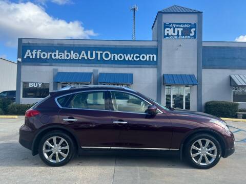 2012 Infiniti EX35 for sale at Affordable Autos in Houma LA