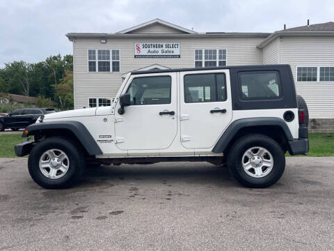 2010 Jeep Wrangler Unlimited for sale at SOUTHERN SELECT AUTO SALES in Medina OH