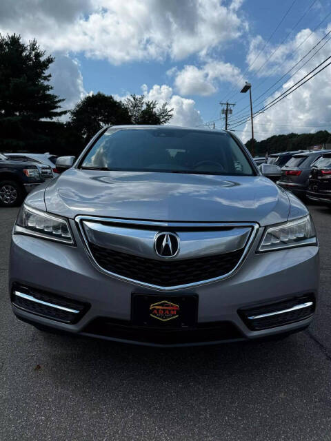 2016 Acura MDX for sale at Adam Auto Sales Inc in Berlin, CT