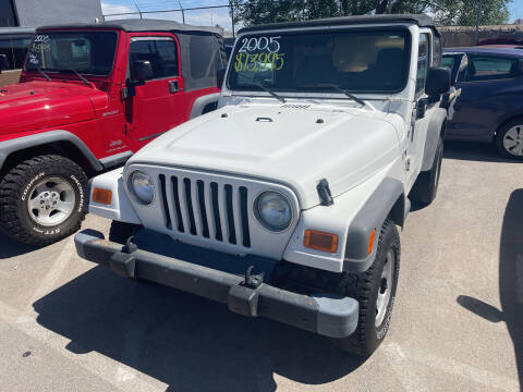 2005 Jeep Wrangler for sale at Legend Auto Sales in El Paso TX