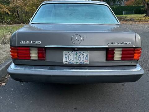 1982 Mercedes-Benz 300-Class for sale at CLEAR CHOICE AUTOMOTIVE in Milwaukie OR