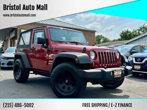 2012 Jeep Wrangler for sale at Bristol Auto Mall in Levittown PA