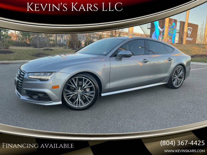 2016 Audi A7 for sale at Kevin's Kars LLC in Richmond VA