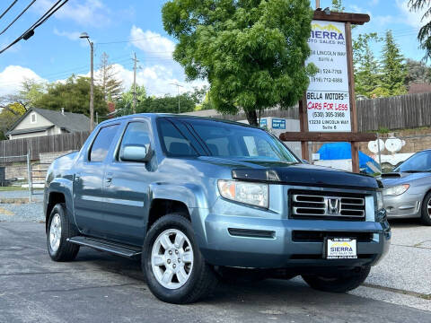 2006 Honda Ridgeline for sale at Sierra Auto Sales Inc in Auburn CA