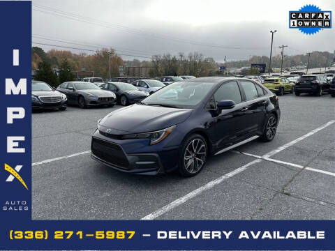 2020 Toyota Corolla for sale at Impex Auto Sales in Greensboro NC