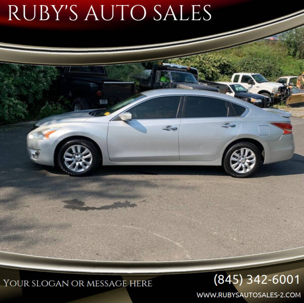 2013 Nissan Altima for sale at RUBY'S AUTO SALES in Middletown NY
