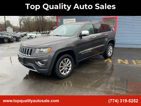 2015 Jeep Grand Cherokee for sale at Top Quality Auto Sales in Westport MA