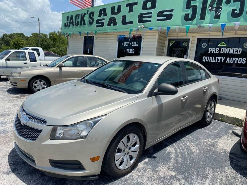 2013 Chevrolet Cruze for sale at Jack's Auto Sales in Port Richey FL