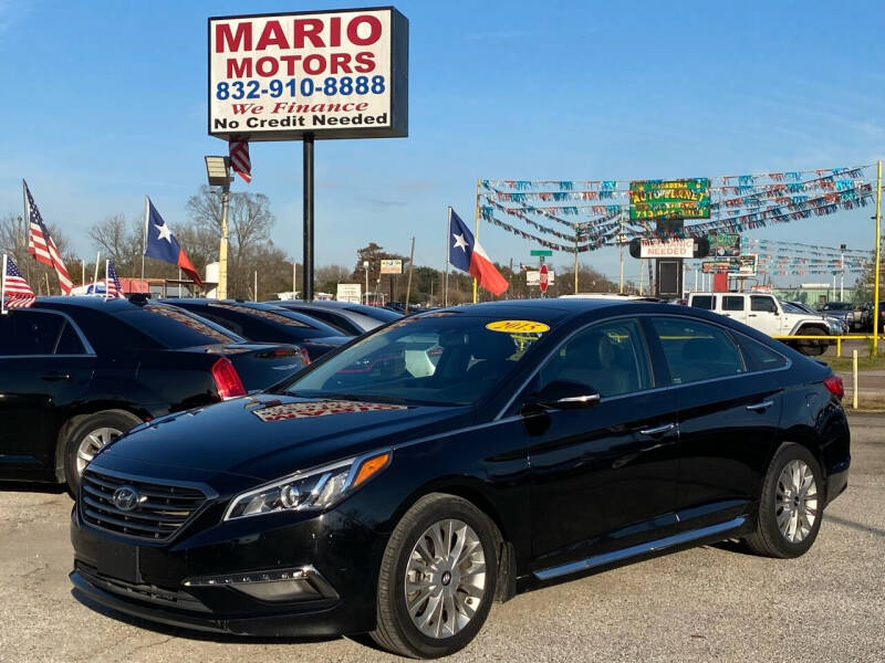 2015 Hyundai Sonata for sale at Mario Motors in South Houston TX