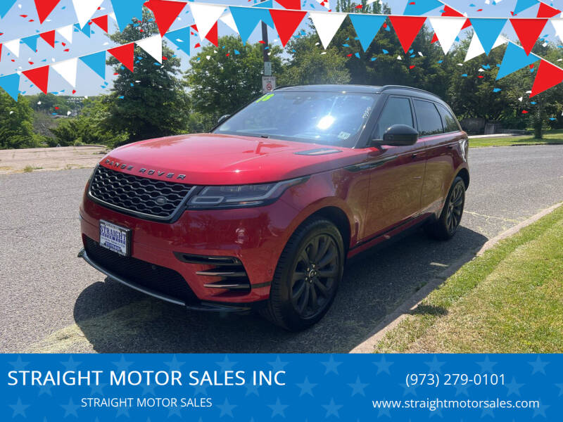 2018 Land Rover Range Rover Velar for sale at STRAIGHT MOTOR SALES INC in Paterson NJ