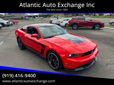 2012 Ford Mustang for sale at Atlantic Auto Exchange Inc in Durham NC