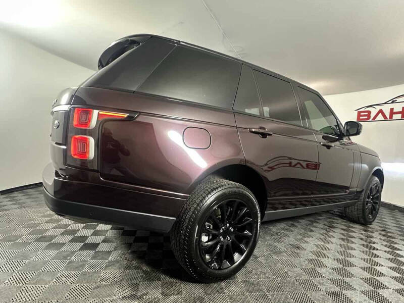 2018 Land Rover Range Rover HSE