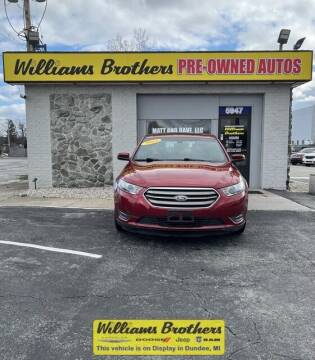 2013 Ford Taurus for sale at Williams Brothers Pre-Owned Monroe in Monroe MI