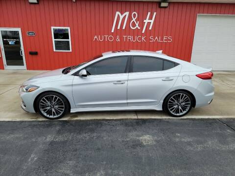 2018 Hyundai Elantra for sale at M & H Auto & Truck Sales Inc. in Marion IN