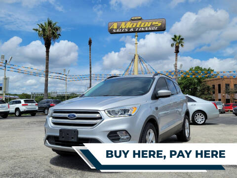 2018 Ford Escape for sale at A MOTORS SALES AND FINANCE in San Antonio TX
