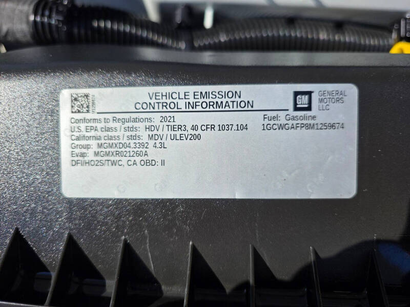 2021 Chevrolet Express 2500