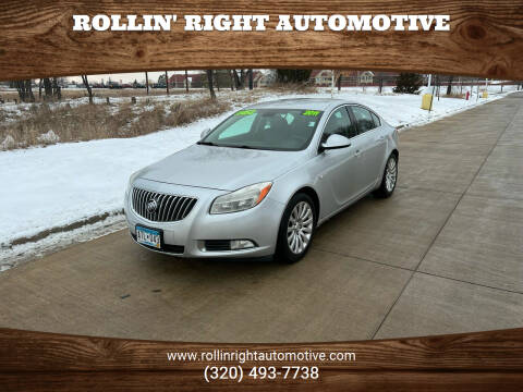 2011 Buick Regal for sale at Rollin' Right Automotive in Saint Cloud MN