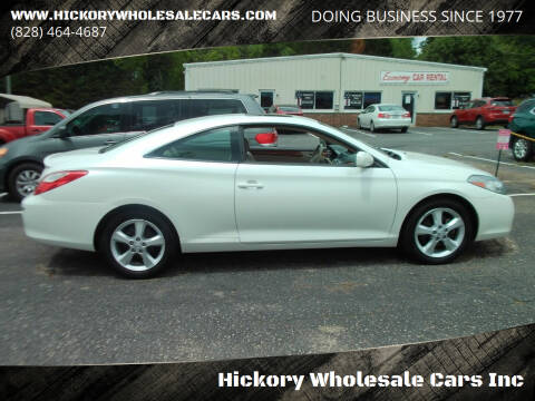 2008 Toyota Camry Solara for sale at Hickory Wholesale Cars Inc in Newton NC
