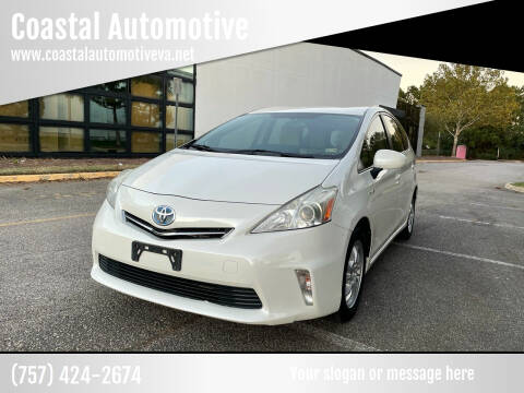 2012 Toyota Prius v for sale at Coastal Automotive in Virginia Beach VA