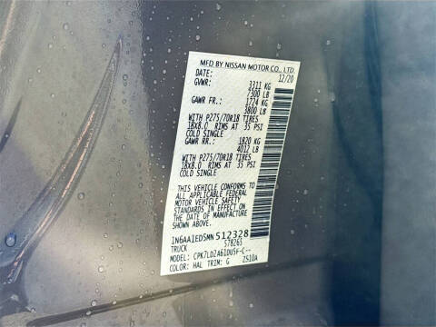 2021 Nissan Titan PRO-4X