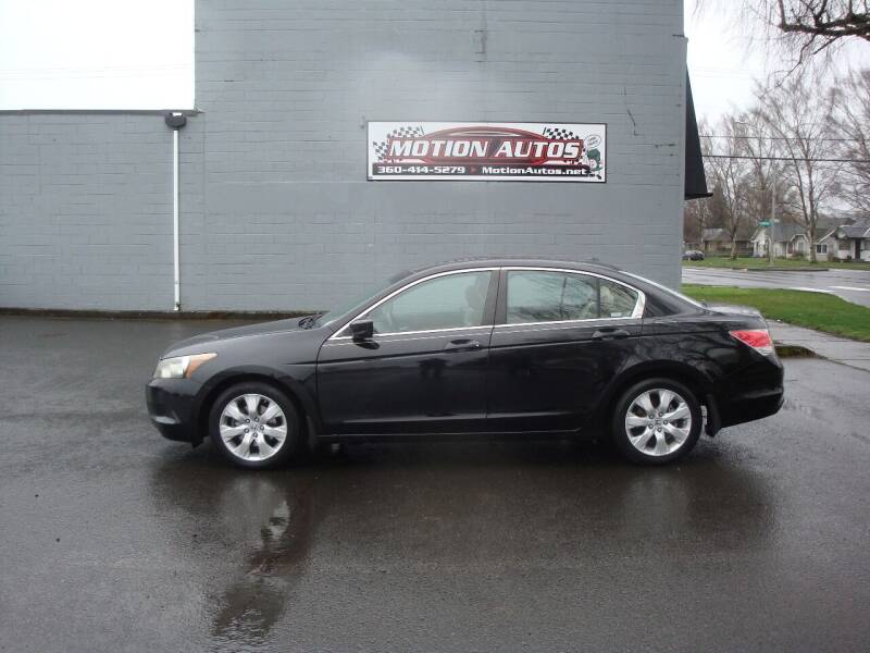 2009 Honda Accord for sale at Motion Autos in Longview WA