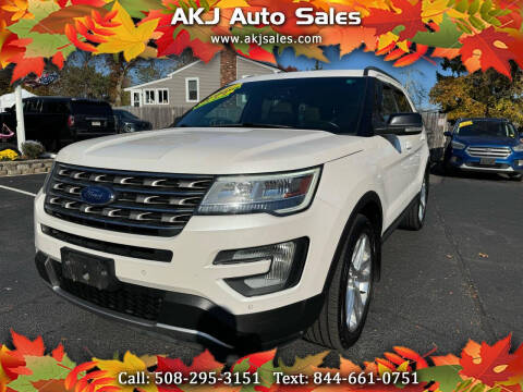 2017 Ford Explorer for sale at AKJ Auto Sales in West Wareham MA