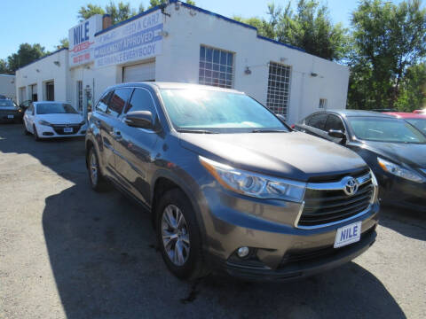2016 Toyota Highlander for sale at Nile Auto Sales in Denver CO