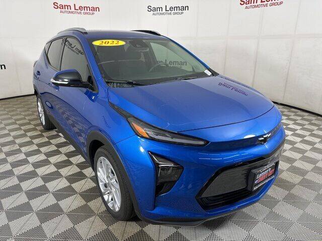 Used 2022 Chevrolet Bolt EUV LT with VIN 1G1FY6S07N4103203 for sale in Bloomington, IL