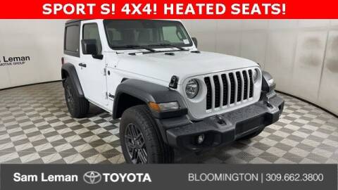 2024 Jeep Wrangler for sale at Sam Leman Toyota Bloomington in Bloomington IL