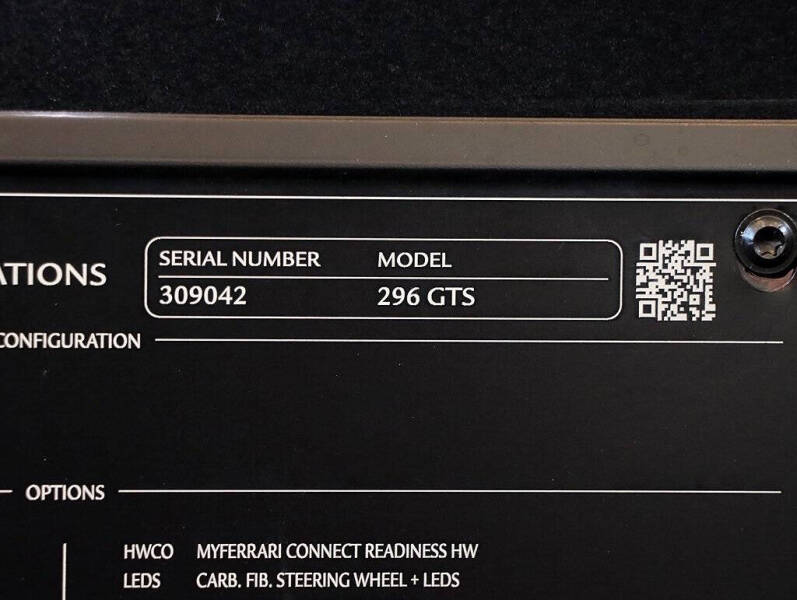 2024 Ferrari 296 GTS