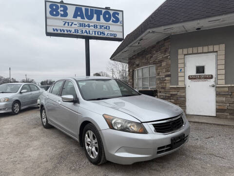 2008 Honda Accord for sale at 83 Autos LLC in York PA
