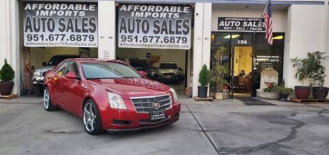 2008 Cadillac CTS for sale at Affordable Imports Auto Sales in Murrieta CA