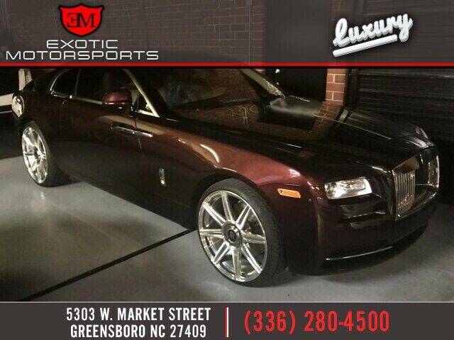 2014 Rolls-Royce Wraith for sale at Exotic Motorsports in Greensboro NC