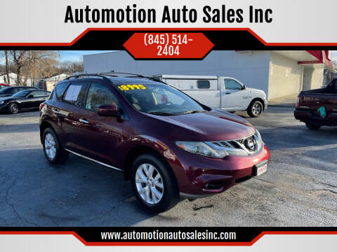 2011 Nissan Murano for sale at Automotion Auto Sales Inc in Kingston NY