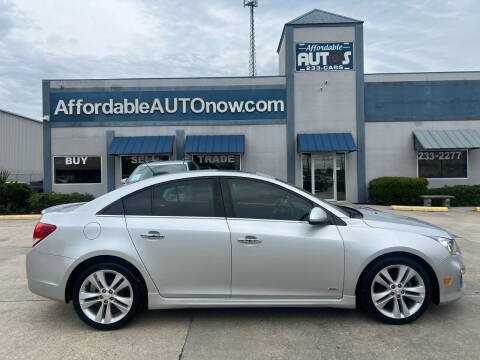 2015 Chevrolet Cruze for sale at Affordable Autos in Houma LA