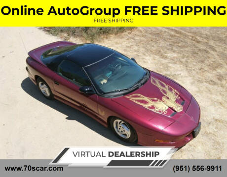 1994 Pontiac Firebird for sale at Car Group       FREE SHIPPING in Riverside CA