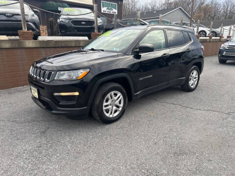 2017 Jeep Compass for sale at WORKMAN AUTO INC in Bellefonte PA