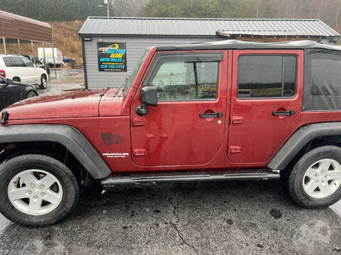 2007 Jeep Wrangler Unlimited for sale at Shifting Gearz Auto Sales in Lenoir NC