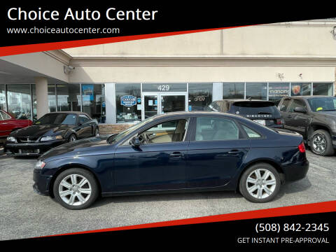 2010 Audi A4 for sale at Choice Auto Center in Shrewsbury MA