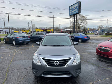 2017 Nissan Versa for sale at TIGER AUTO SALES INC in Redford MI