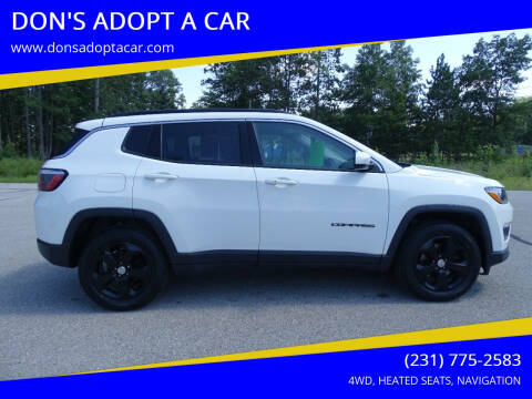 2018 Jeep Compass for sale at DON'S ADOPT A CAR in Cadillac MI