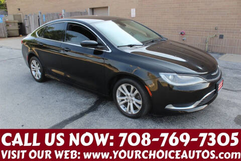 2015 Chrysler 200 for sale at Your Choice Autos in Posen IL