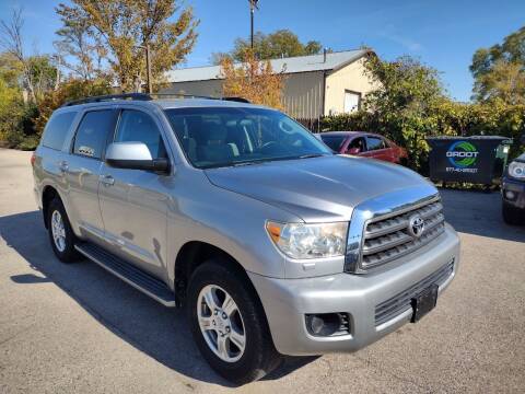 2009 Toyota Sequoia for sale at GLOBAL AUTOMOTIVE in Grayslake IL